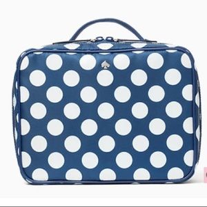 Kate Spade jae seaside dot travel cosmetic